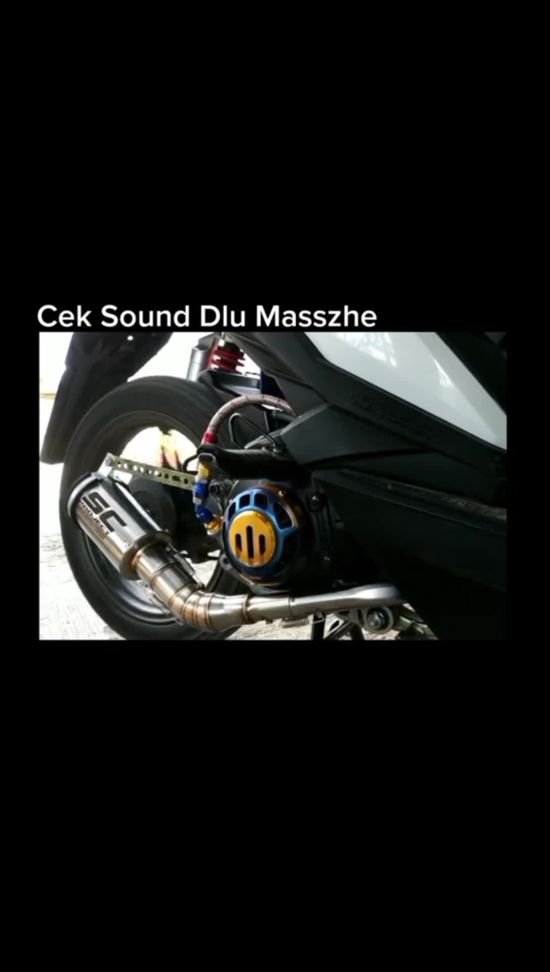 SC Project Racing Knalpot Silincer only Motor Motorcycle