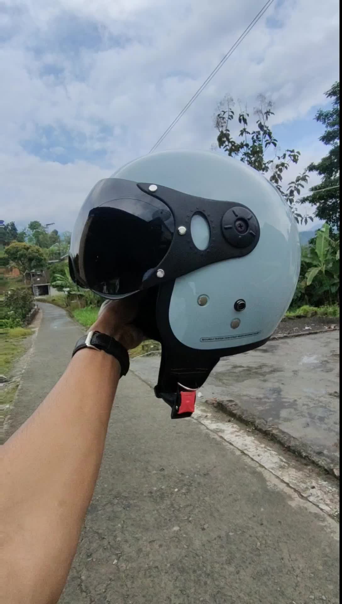 HELM BOGO PILOT WANITA TERBARU PRIA DEWASA helm cewek  keren helm  bogo helm  gondes Kaca Motorcycle