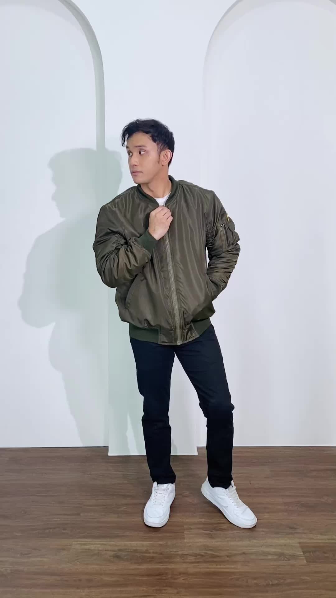 WEEGO Jaket Bomber Unisex Dewasa Original A452 - X-Urband Kids