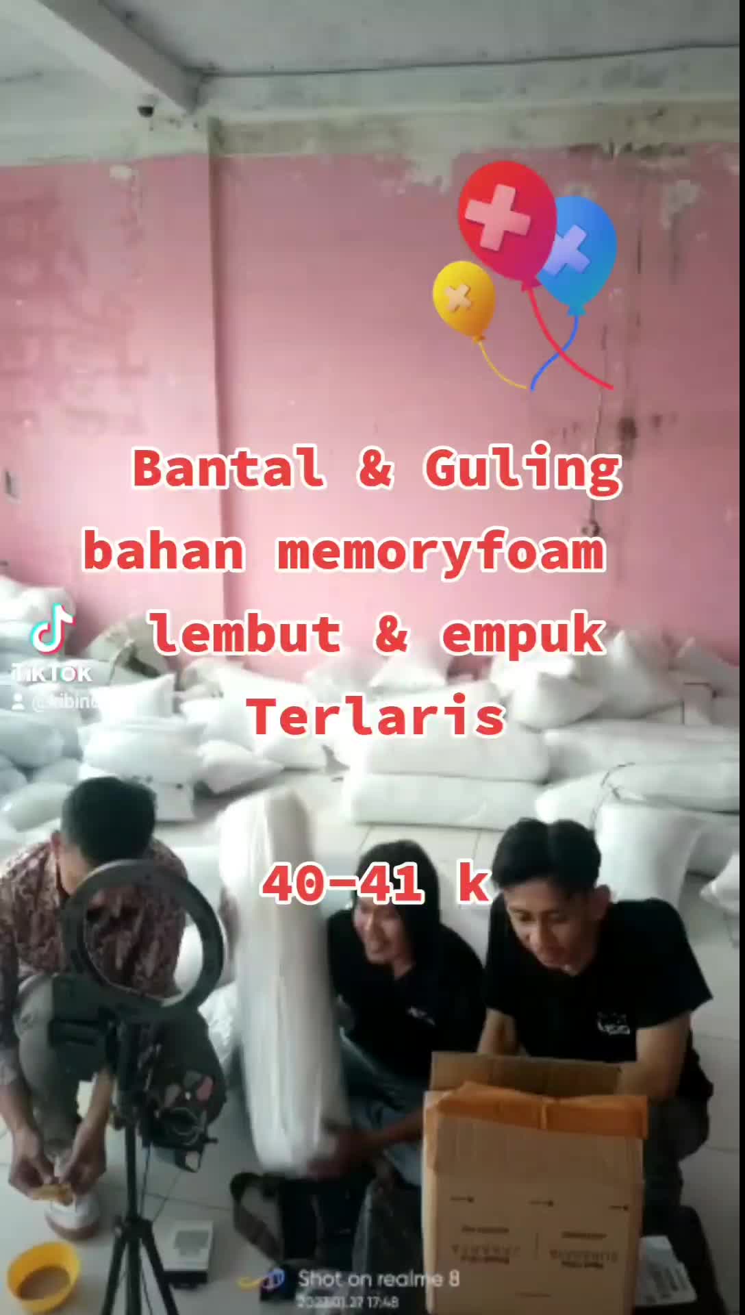 BANTAL GULING HOTEL PREMIUM BUSA MEMORYFOAM Anti Bakteri Lembut Penyangga Punggung Kain