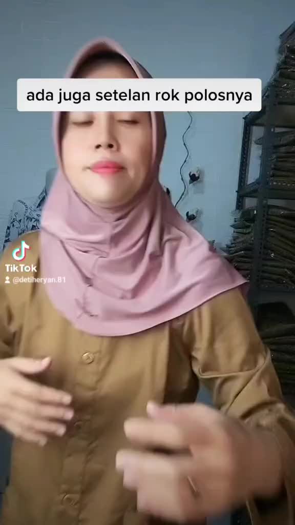 Setelan rok pemda/Setelan rok keki/setelan guru model jas polos
