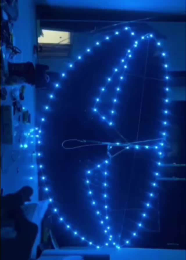 Lampu running 5v lampu hias lampu layang-layang