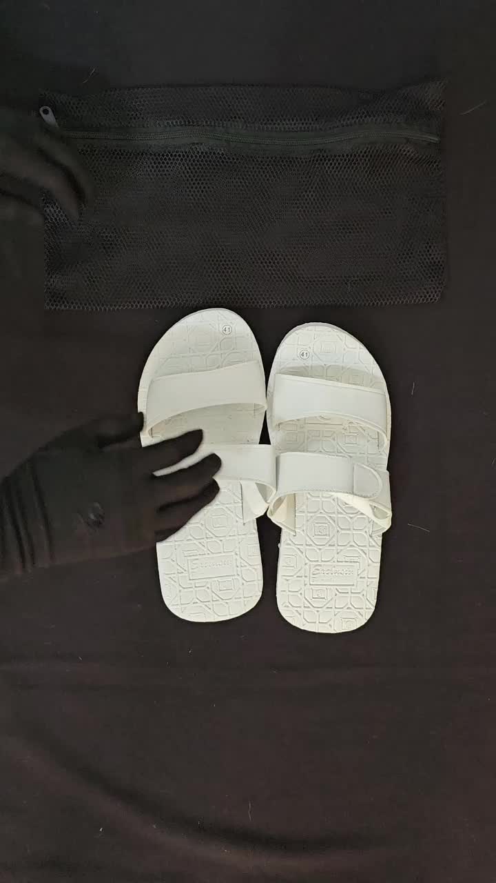 Tas Jaring Jala Tas Sandal dan Sepatu Umroh Perlengkapan Haji Dan Umroh Resleting Serut Travel