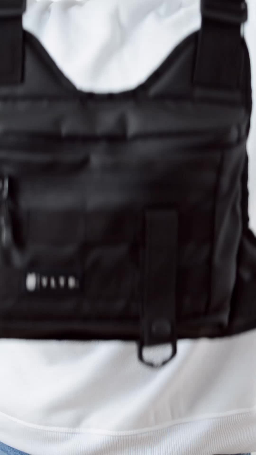 YLTD Chest Rig Waterproof Taktikal | Tas Dada Anti Air Premium Pria Waistbag Pinggang
