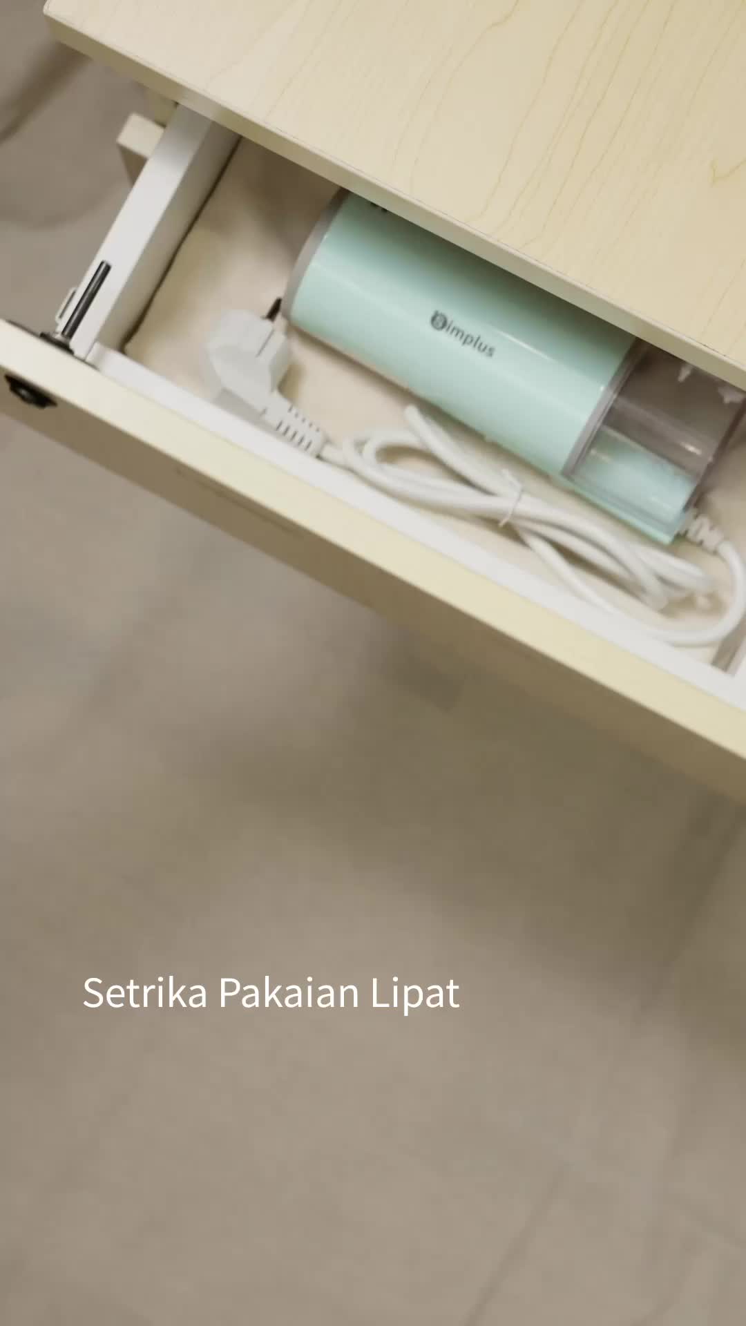 【HARGA CUCI GUDANG】SIMPLUS Setrika Uap 210ml Listrik Low Watt Portabel/ Garment Steamer 2 Fungsi Datar & Berdiri GTJH016