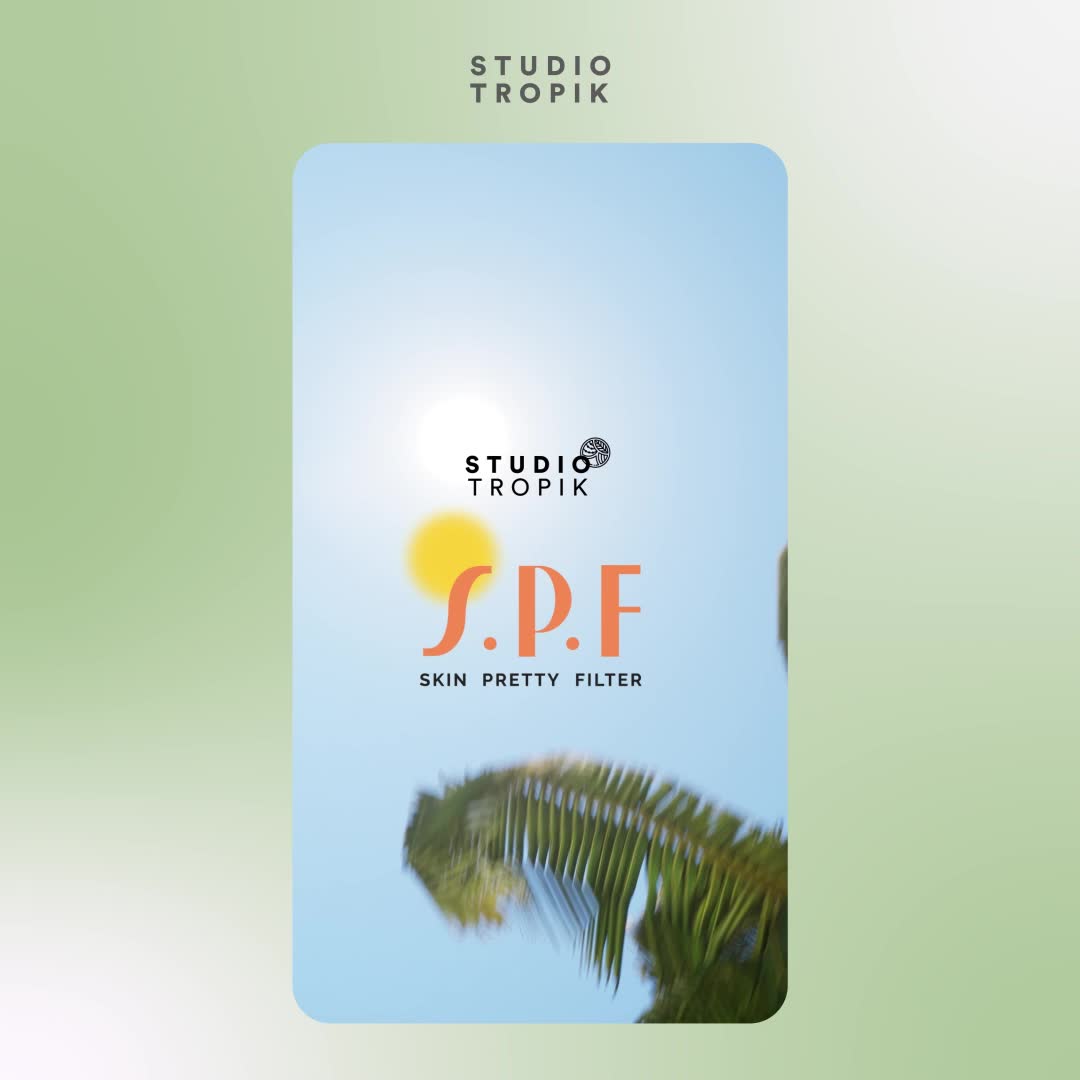 STUDIO TROPIK SPF 50+ PA++ | Tinted Sunscreen Primer glowing | Untuk semua jenis kulit | Corrector mint for Fair Light Medium Skin | Tanpa Whitecast
