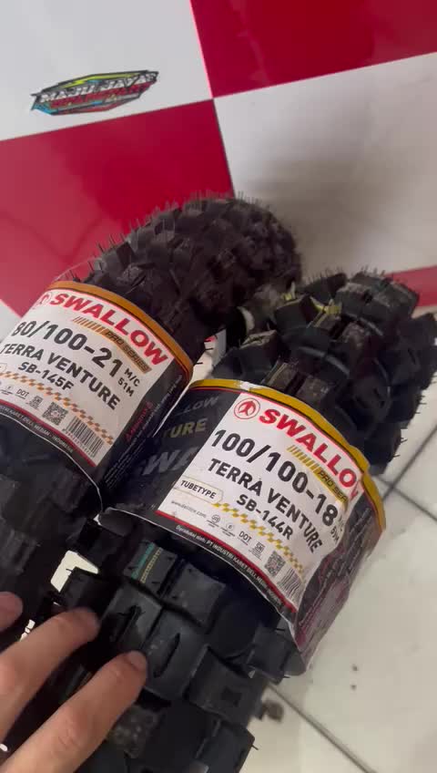 Ban Swallow Terra Venture 100 100 Ring 18 blekang CRF WR