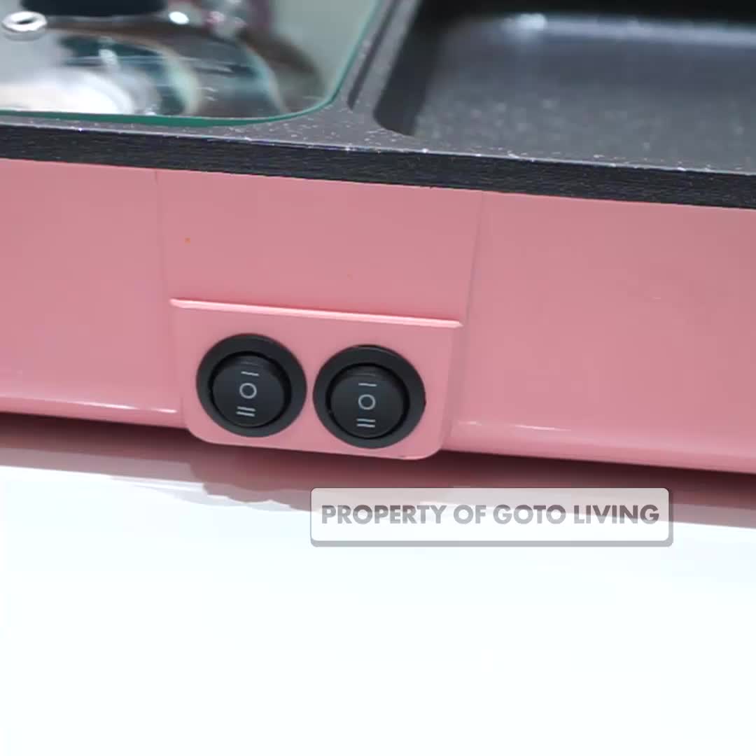 Goto [COD] Toshi Minipan Electric Hotpot Alat Panggangan Grill Pan BBQ 2in1