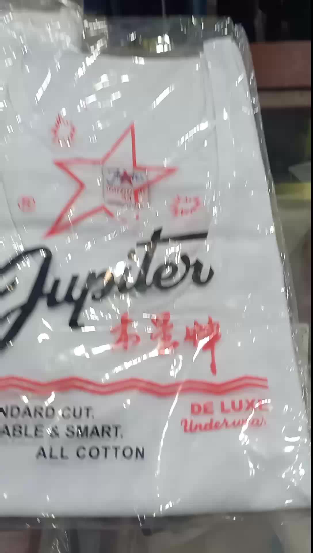 singlet katun jupiter isi 3 pcs grosir Putih