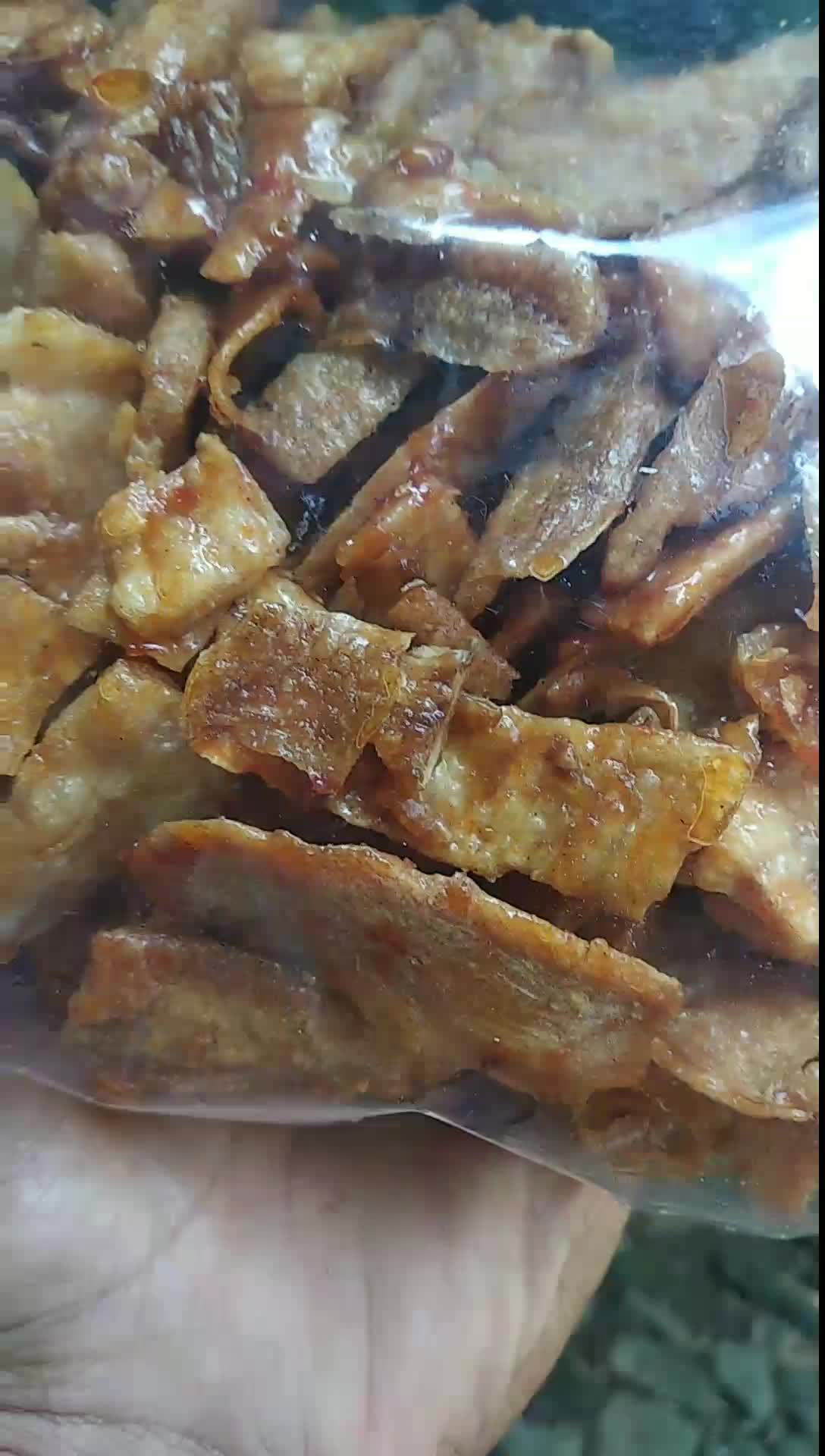 cemilan kripik singkong balung kethek kemasaan 500gram rasa pedas manis