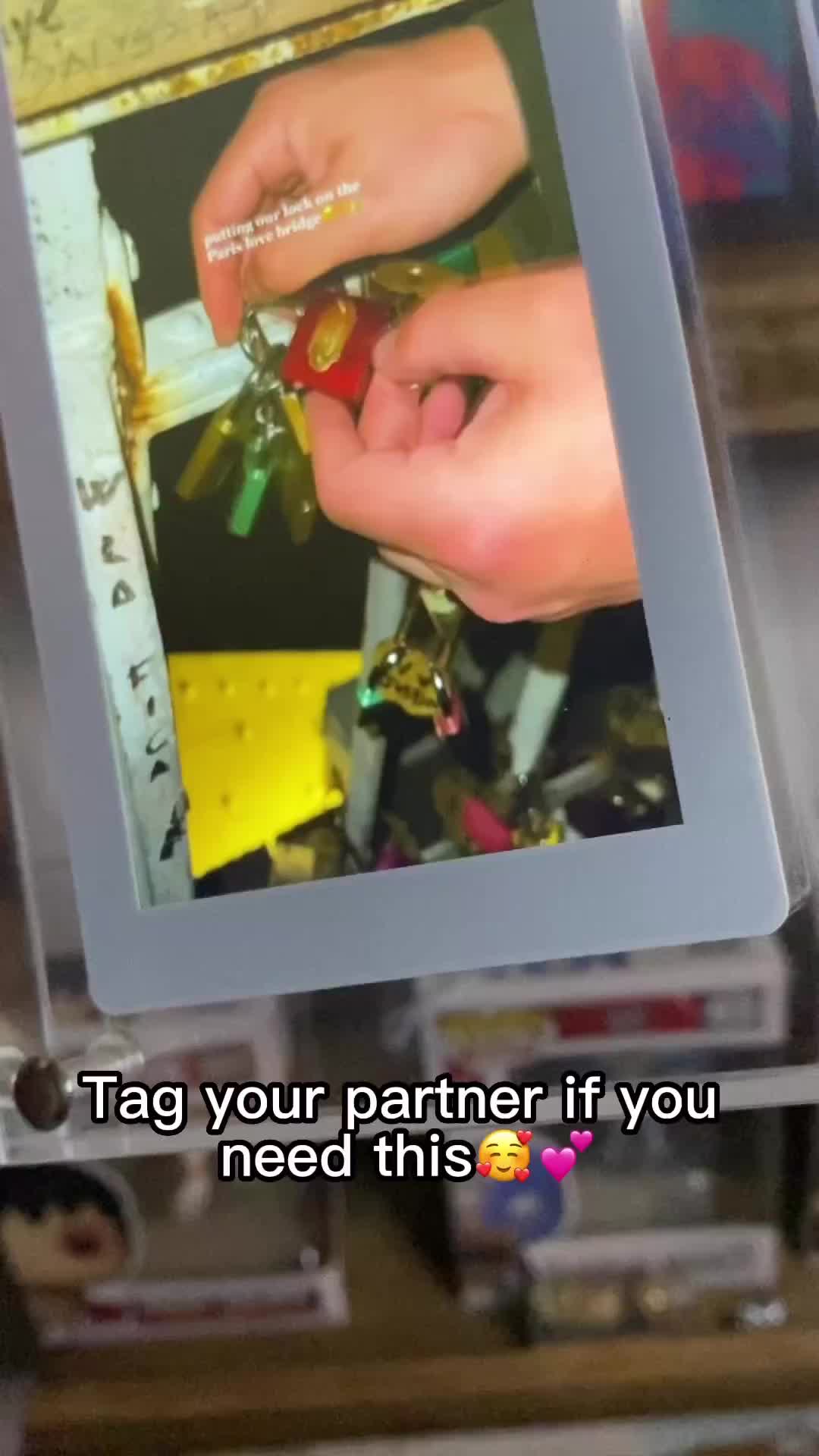 Video Frame Digital Acrylic Kado Hadiah Ulang Tahun Anniversary Valentine Bingkai Proyektor Foto Video Bergerak Viral