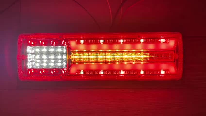 Stop Lamp 12 Volt 24 Volt Truk Model Titik / Lampu Rem LED Variasi Truck 12V 24V Model Titik Universal (Harga Sepasang)