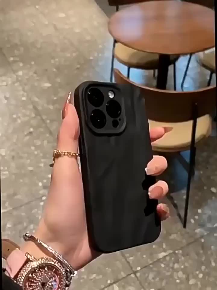 BIUBIU Case iPhone 11 13 12 14 15 Pro MAX 7+ 8+ XR XS MAX Premium skin-feel wrinkled mobile phone case
