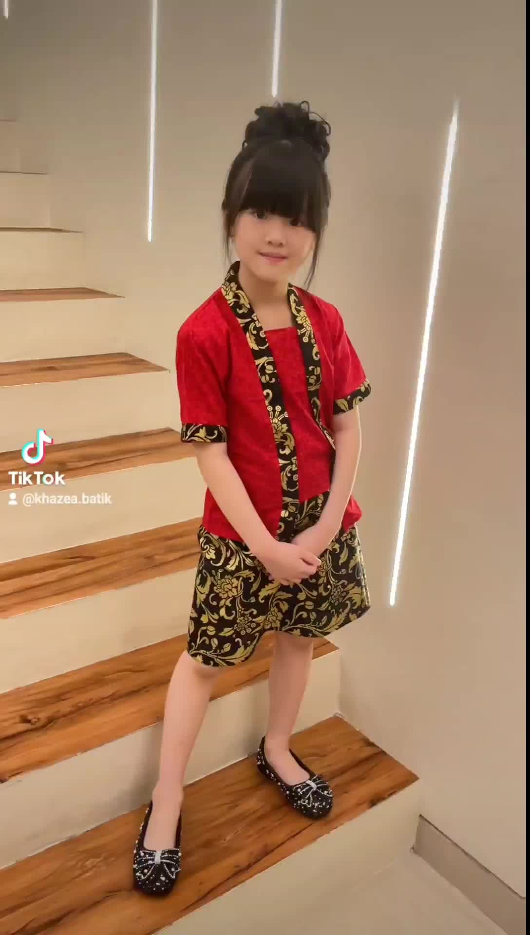 Kebaya Kartini Anak . 1 sampai 12 tahun Katun Perempuan Bayi balita