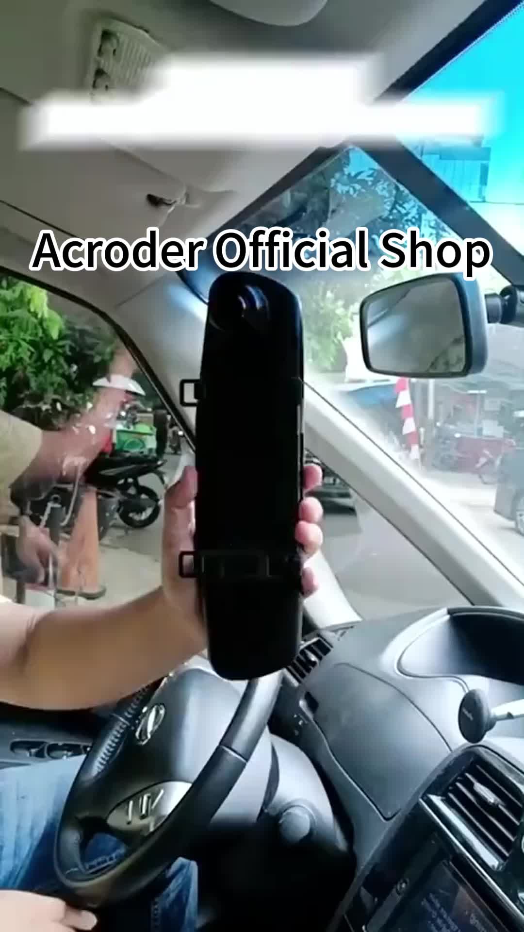 Acroder Dashcam Mobil 4.3 INCH FHD 1080P Dual Lens Loop Recording G-Sensor