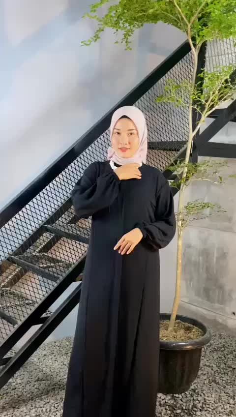 ABAYA ELSIRA CRINGKLE AIRFLOW (FREE BROS)