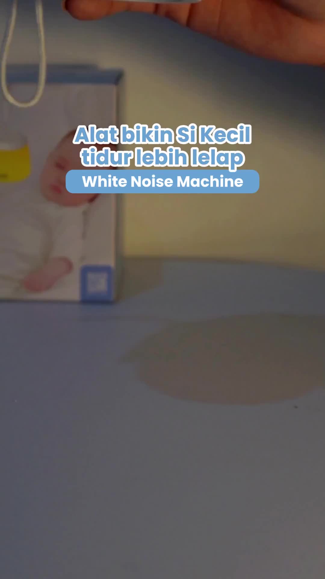 KURU W16 Baby White Noise Sound Machine Shusher with LED Night Lamp