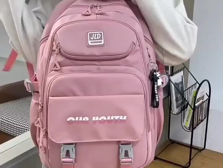 tasque-Ransel Sekolah Analk Prempuan SD>DMP>SMA Backpack Terbaru Free Botol Minum Tas Punggung Termurah Canvas
