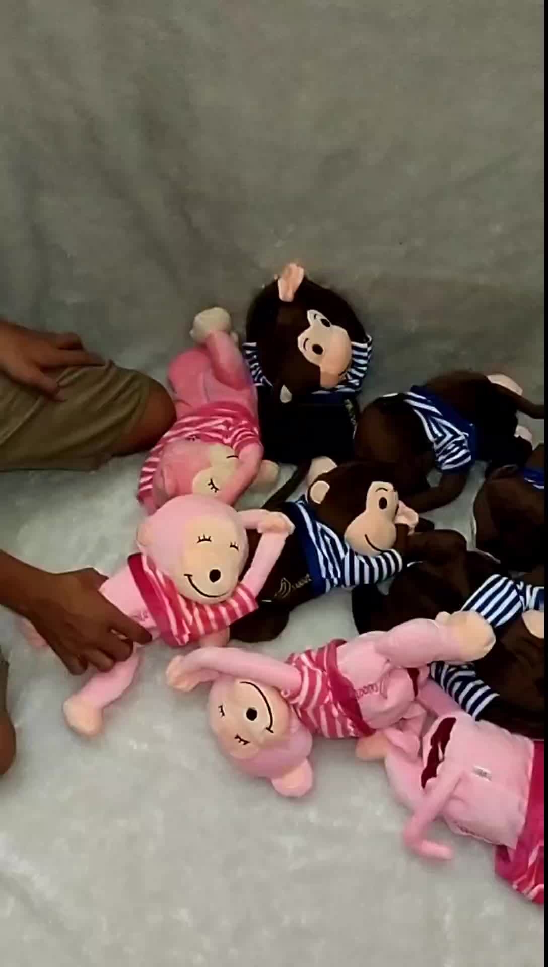 Tempat Tisu Boneka Monyet Gantung Lucu / Cover Kotak Tisu Aksesoris Mobil Car