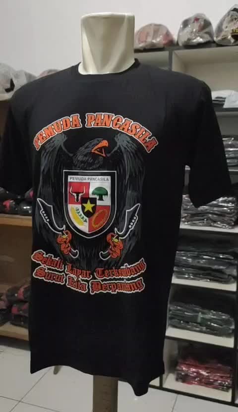 Kaos Pemuda Pancasila 01/Tangan Pendek Baju Oblong Pria Dewasa Katun Combed Distro Surfing Polos