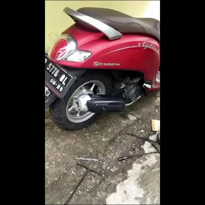 Knalpot Copy TZM PROJECT Bas adem Beat scoopy nmax pcx aerox mio vario