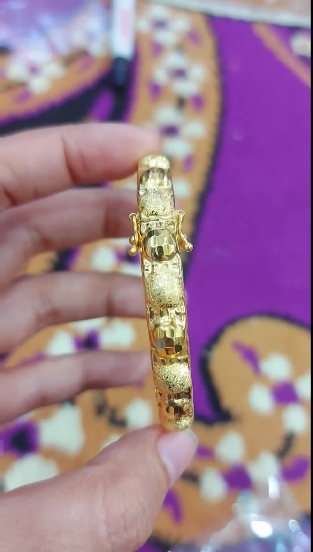 gelang boba perbiji model 5 gram gelang lebar dan besar