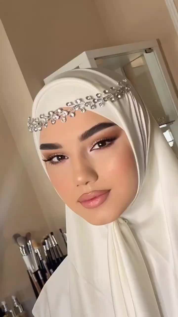 headpiace hiasan  pengantin bandu permata  homemade Aksesoris Headpiece
