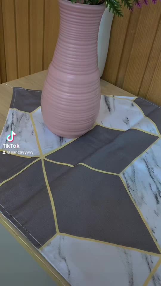 Taplak Meja Katun miniimalis estetik Katun