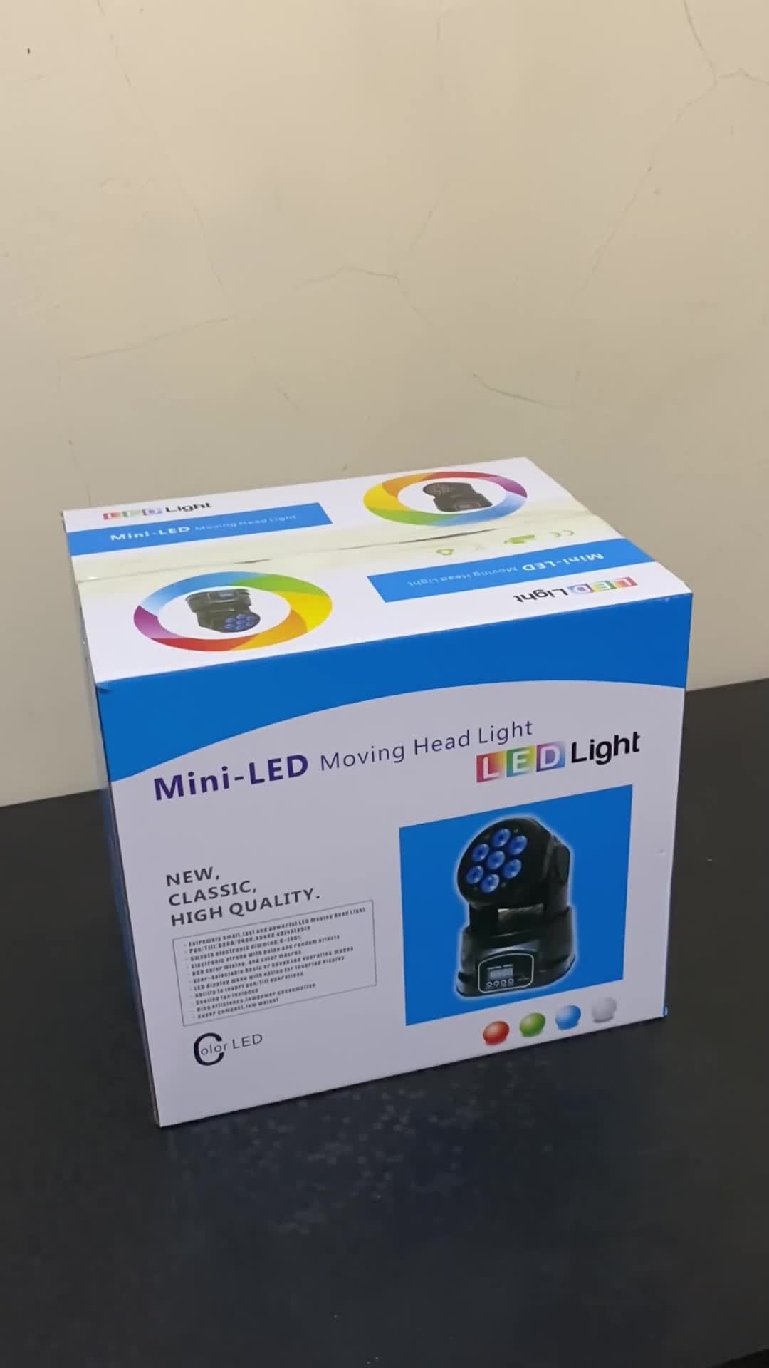 Lampu LED Disco DJ Dance Club Moving Head light 10W