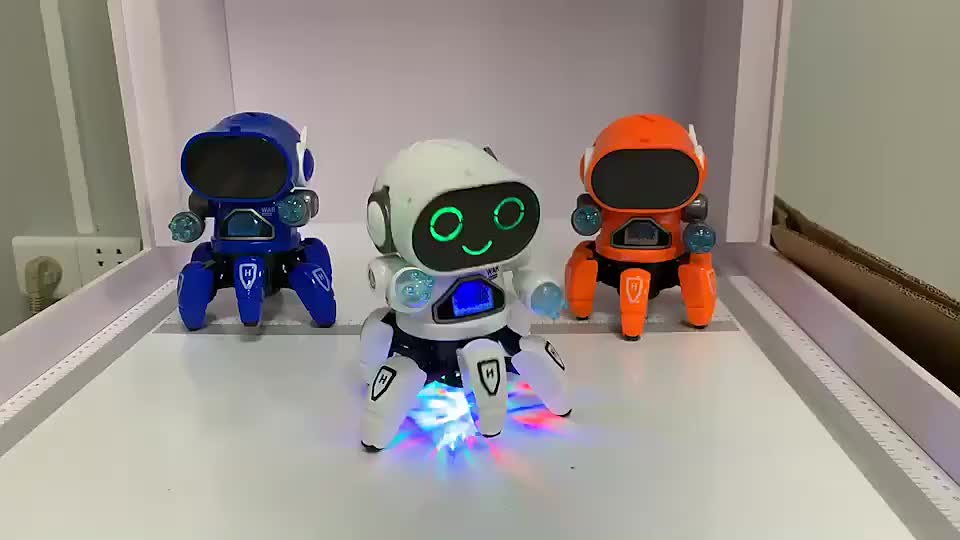 COD Mainan anak Dance Robot Seri Space Astronaut Joget Menari Musik Dan LED Lampu Control Remote Toys