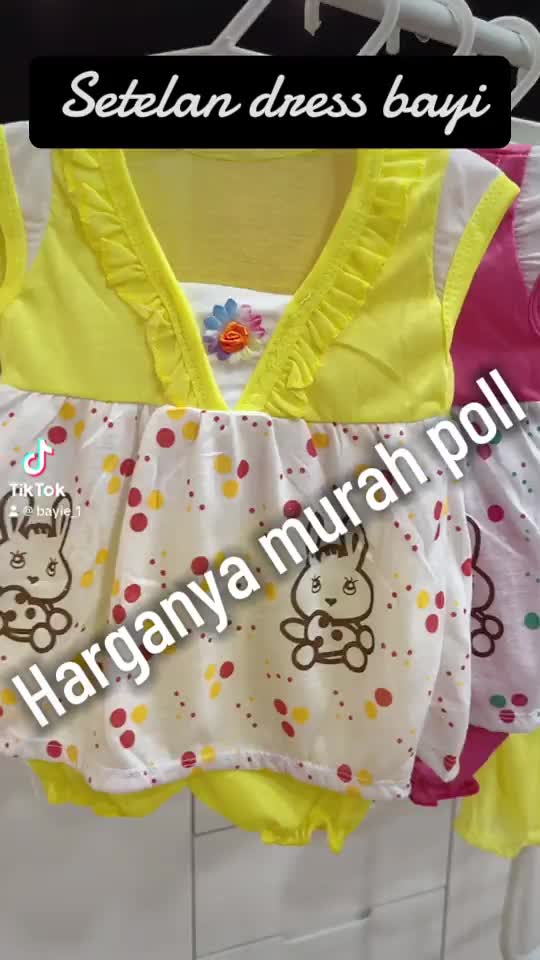 BAYIe - 3 PCS Setelan Baju Anak Perempuan Cewek Motif RANDOM NFC / PLANET KIDS Pakaian anak