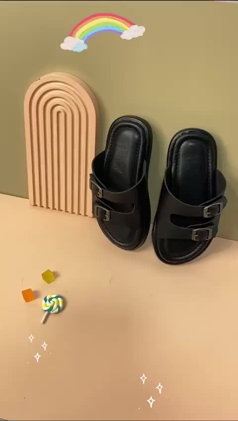 Shanum Rey Size 22 - 30 sandal selop anak perempuan slip on flat lucu simple
