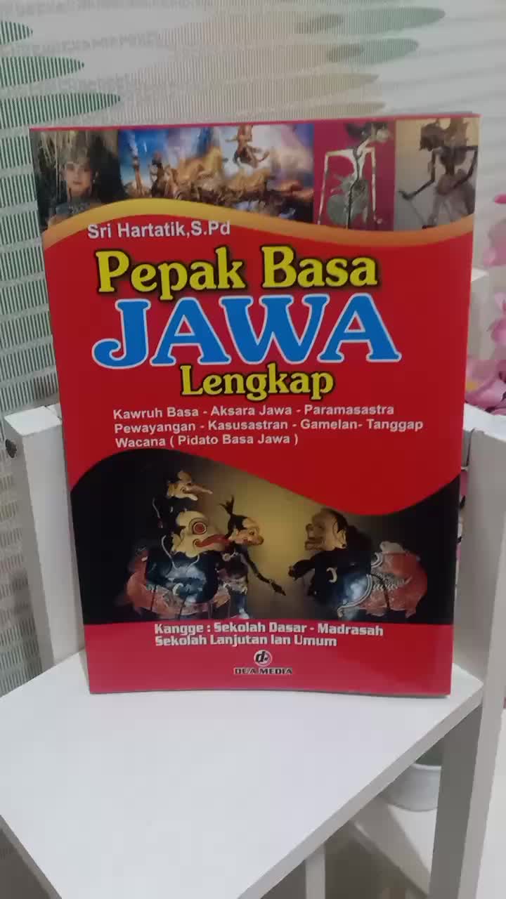 BUKU Pepak Bahasa Jawa Lengkap, Cd