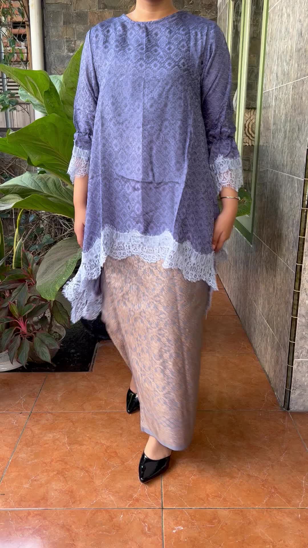 Rok lilit songket palembang Bawahan