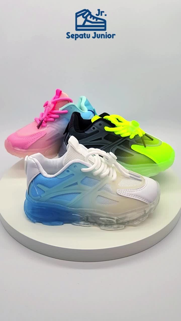 Sepatu Anak Laki Laki dan Perempuan Unisex Sneaker Casual LED  Premium Tipe MULCO - SJR Fashion
