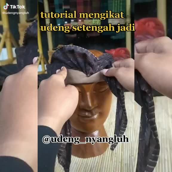Udeng Batik Sibakan Setengah Jadi Terbaru