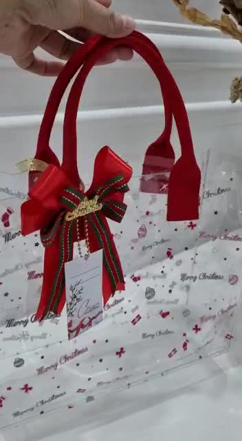 Tas Mika Tebal Transparant | Tote Bag Mika | Tas Souvenir Ultah Goodie