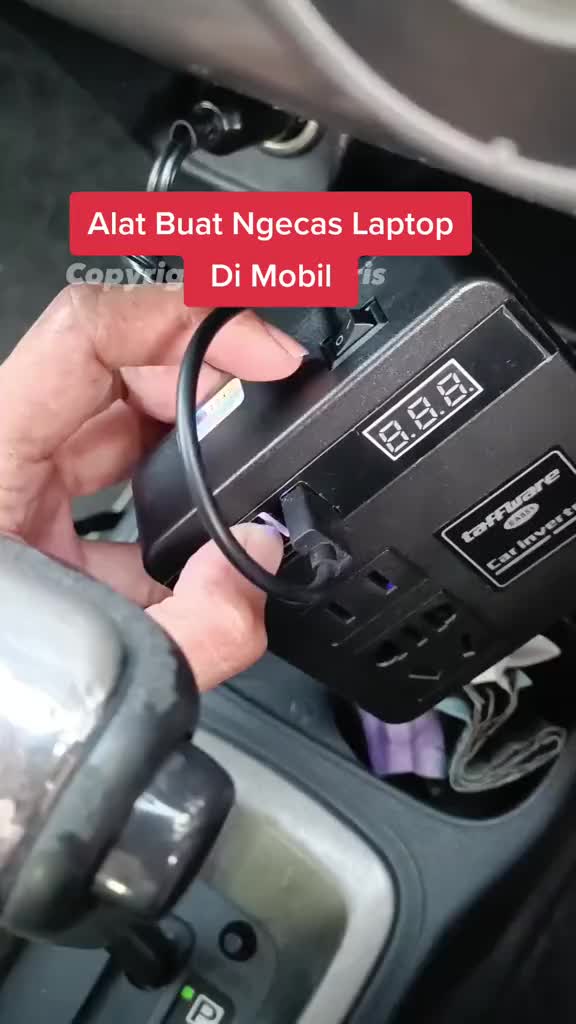 Car Power Konverter Mobil Fast Charging Inverter 100W - EA851