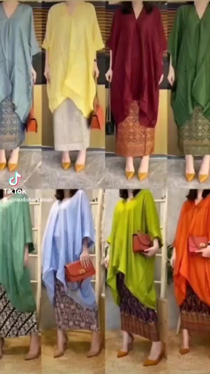 BLOUSE KAFTAN TUNIK VISCOSE ARUNA (HANYA ATASAN) TERBARU 2025 READY STOK