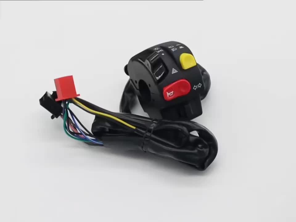 Saklar Kiri DOMINO 02 Holder Big Italy 5 Tombol Universal Semua Motor Bisa