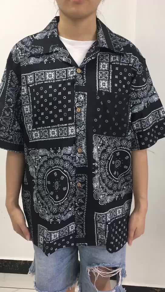 Dark Icon Funny Printed Hip Hop Rapper Shirts Short Sleeve Men 2022 Fashion Street Shirts Male Clothing Pria Pendek Kaos Motif Distro Casual Baju