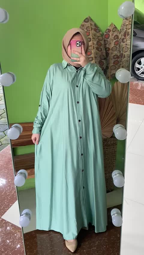Lilos Gamis Rayon Jumbo Ld 140 Premium Bagus Halus Polos Pb 136 Bisa Cod Muslim Panjang Wanita Dress Katun