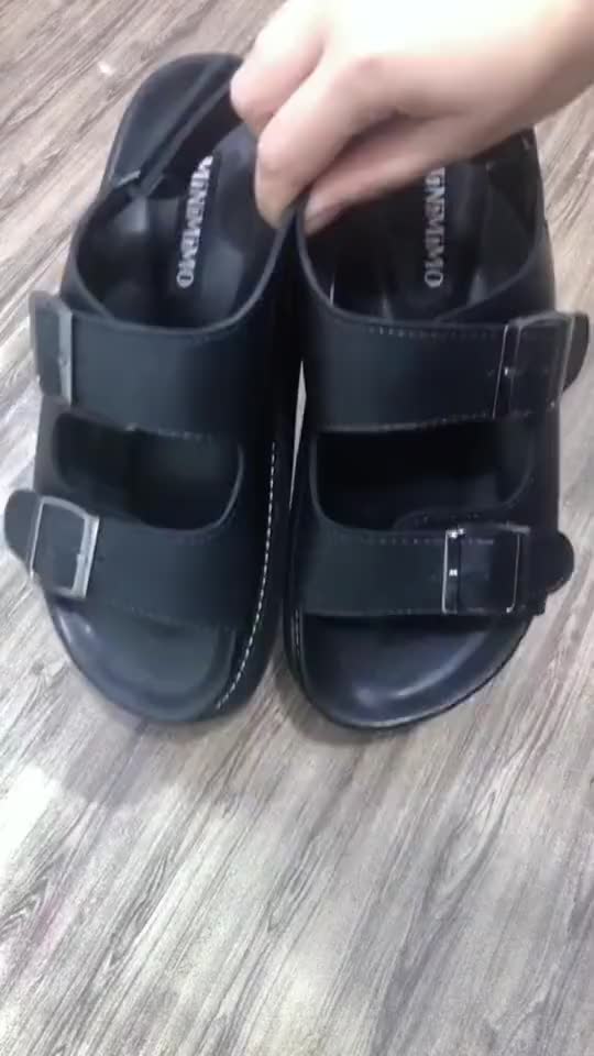 Minimimo By Anes Leon Sepatu Sandal Kulit Sintetis Wanita Sandal Platform Sendal Karet
