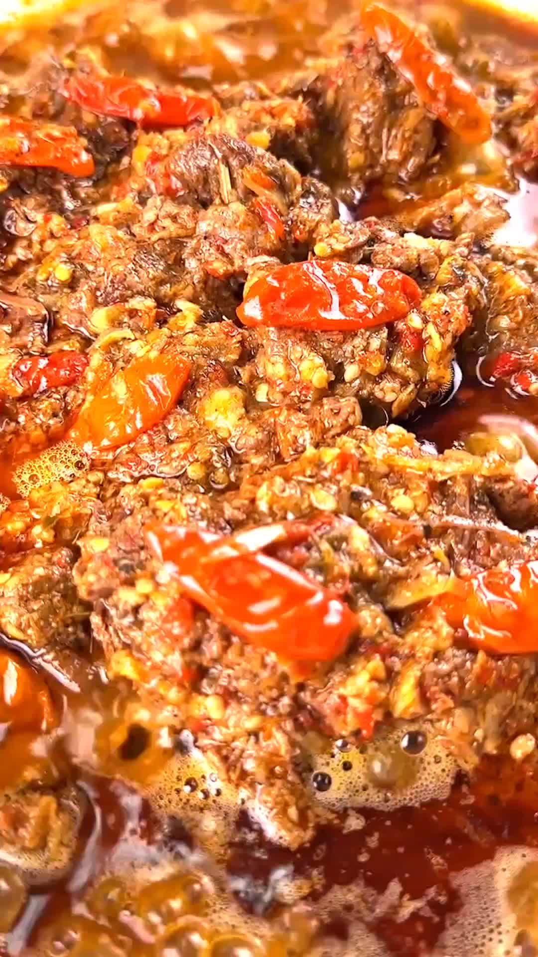 MERCON MERAH PUTIH - 1 PACK OSENG DAGING MERCON (150 GRAM) Food Pedas Instan