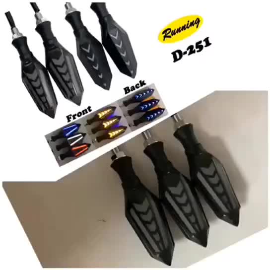 LAMPU SEN MOTOR RUNNING 2 SISI LED UNIVERSAL VIXION,CB150,MEGAPRO,VERSA,MXKING,R15,pcx Motorcycle