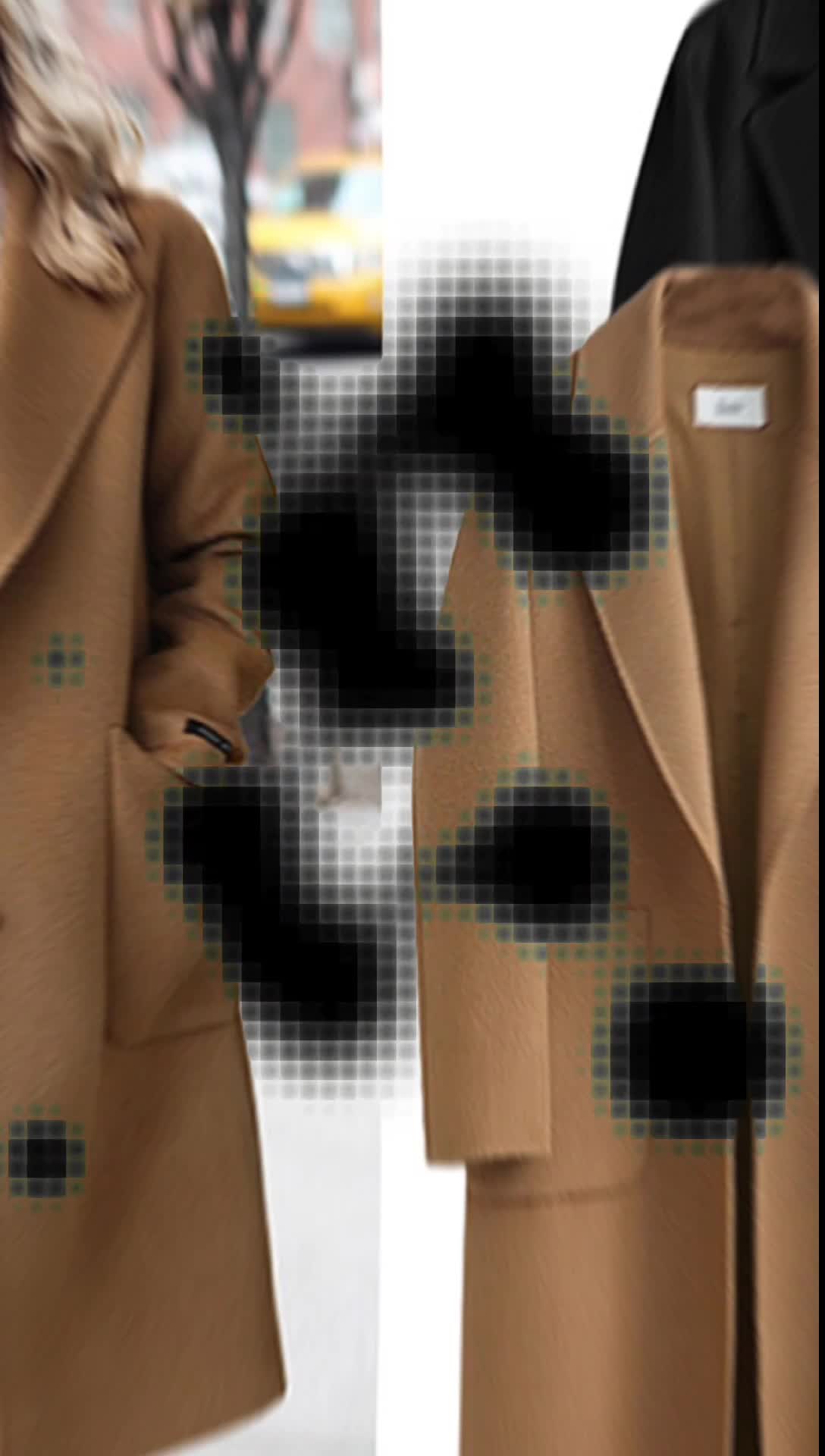 Jas Winter Long Coat Blazer Korean wanita Korean Musim dingin Baju Brown Grey Panjang Navy Oversize Jaket Blazer Makkah  nevi abu anggun jaket & mantel Fleece Tangan Basic Outer Nyaman