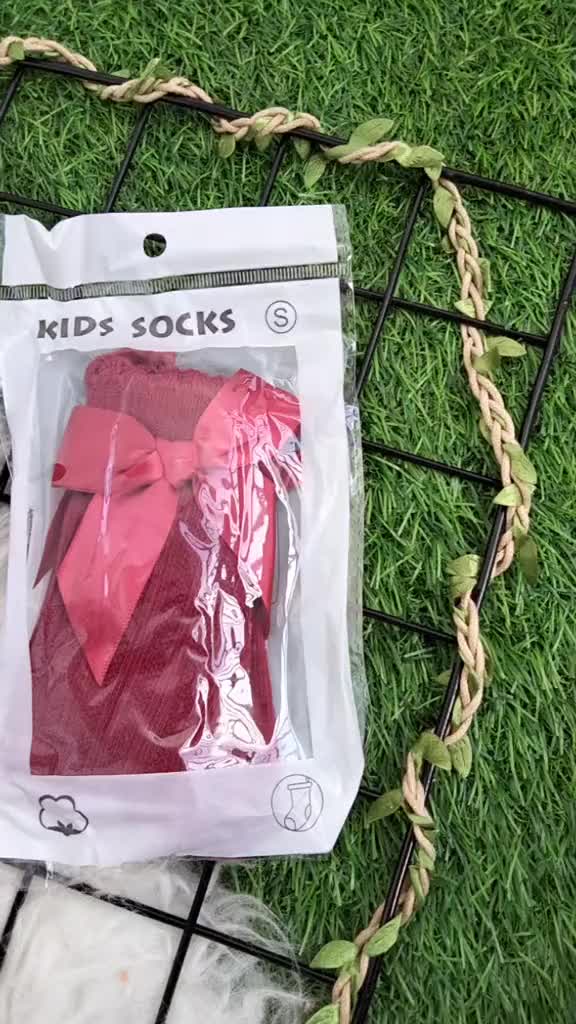Boboho - Kaos Kaki Panjang Anak Bayi Cewek Anti Slip / Kaus Kaki Anak Bayi Perempuan