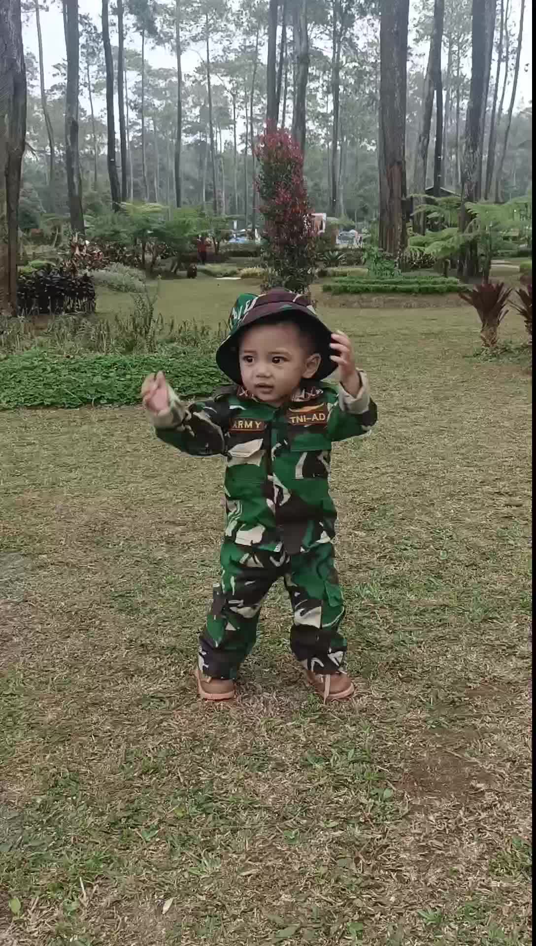 SERAGAM PANJANG TNI AD ANAK