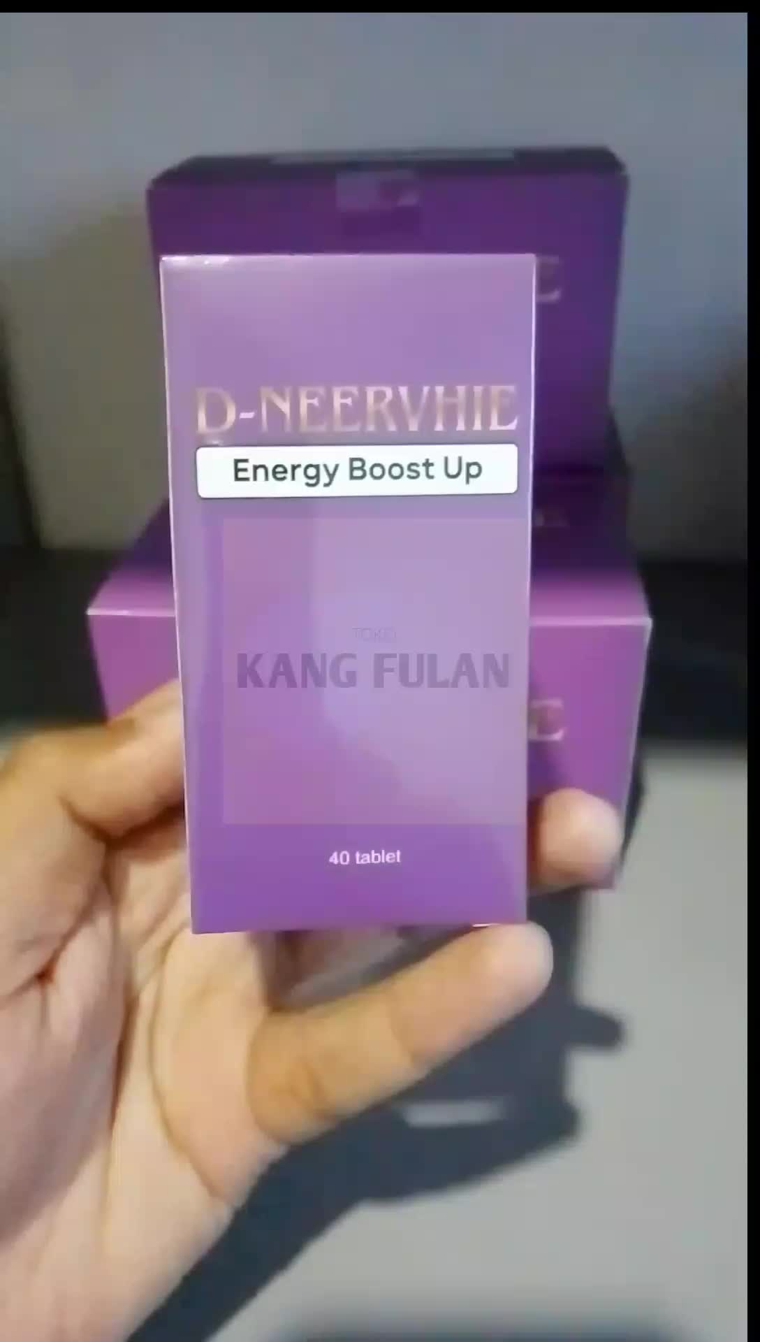 D-NEERVHIE ENERGY BOOST UP ISI 40 PIL ORIGINAL MALAYSIA