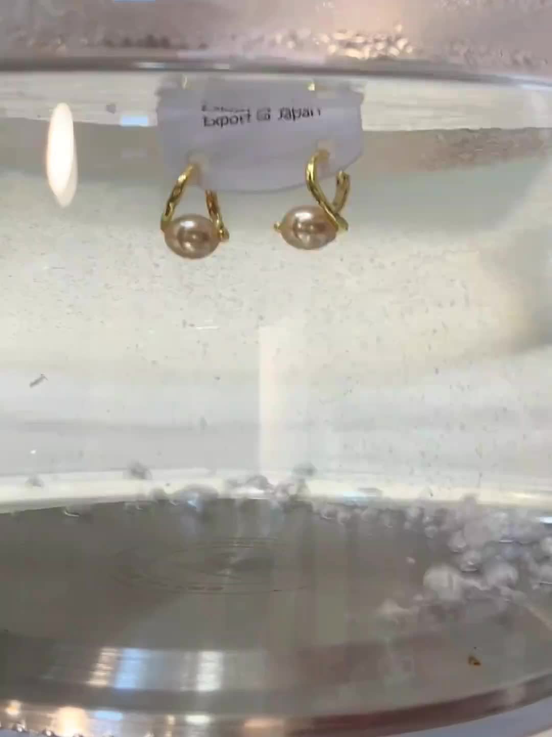 (Bebas beli 2 dapat bonus) A55 COD Anting bola elegan Korea original wanita